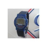 Funkarmbanduhr mit Kautschuk-Armband SCHWARZ – Bild ähnlich –